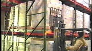 Push Back Racking Loading Sequence