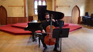 Suite No. 5 in C Minor for Cello, BWV 1011 by J. S. Bach performed by Music \u0026 Arts School Faculty