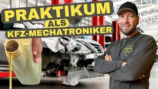 Ich als Praktikant in einer Autowerkstatt