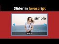 simple responsive Image slideshow in pure javascript