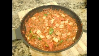 Tofu Stewed Puerto Rican Style Recipe |Tofu Guisado| Vegan Recipe| Episode 296