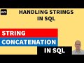 String concatenation in SQL | concatenate in SQL