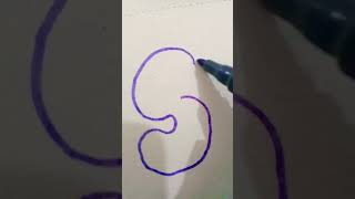 Letter S In Bubble Style
