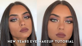 NEW YEARS EVE GLAM MAKEUP TUTORIAL