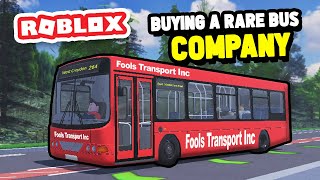 Buying a SUPER RARE BUS For My Company in Roblox Croydon: The London Transport Game