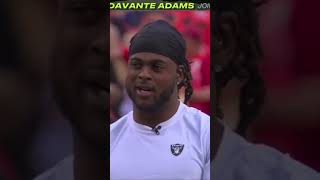 Davante Adams on Why He Left Aaron Rodgers and the Packers! #packers #raiders #nfl #shorts