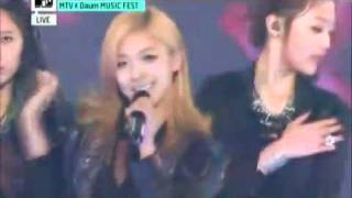 110219 F(x) - NU ABO @ MTV Daum Festival