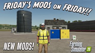 TODAY’S NEW MODS… TODAY!! ON FARMING SIMULATOR 25 | PS5 (Review) 7th Feb 25.