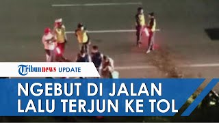 Ngebut di Jalan Layang Tegalrotan Ciputat, Sejoli Terjun ke Tol Sejauh 10 Meter