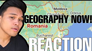 Geography Now! Romania REACTION