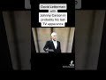 Johnny Carson on David Letterman’s The Late Show in 1994