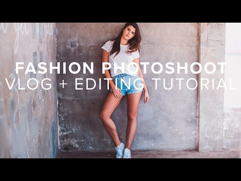 Fashion Photoshoot VLOG + TUTORIAL - YouTube