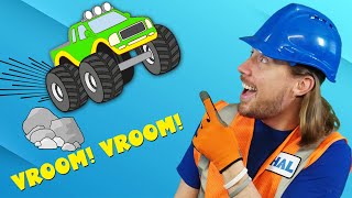 Handyman Hal Monster Truck Song | Learn about Real Monster Trucks | Fun Videos for Kids