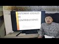 sistemas locales de contribuciones