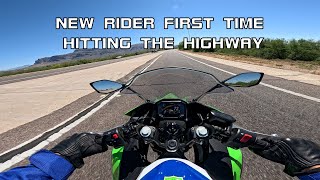 Beginner Rider Hits the Highway on the 2024 Ninja 500