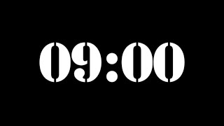 9 Minute Timer | 540 Second Timer | 9 Minute Countdown