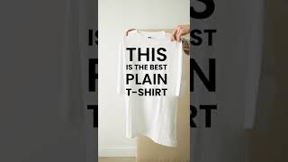 This is the BEST Plain T-Shirt