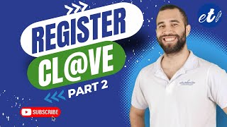 🖊 How to register in Cl@ve Step by Step - Invitation Letter Request (P. 2/2)