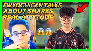 Fwydchickn talks about real attitude of shark😱he is mental