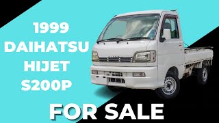 1999 Daihatsu Hijet S200P 5 Speed AC Walk-Around & Start Up *SOLD*