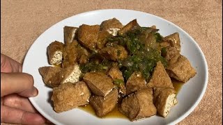 Tahu Gejrot Pedas Cirebon Resep