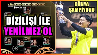 DÜNYA ŞAMPİYONU DİZİLİŞİ VE TAKTİKLERİYLE YENİLMEZ OL! 🔥  EFOOTBALL 2025 MOBİLE