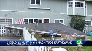 Northern California earthquake damages homes in Rio Dell
