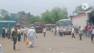 Dhule Msrtc Bus Stand Vacation Rush !!