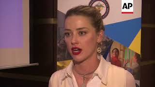 Amber Heard says meeting Syria refugees left a mark on her soul