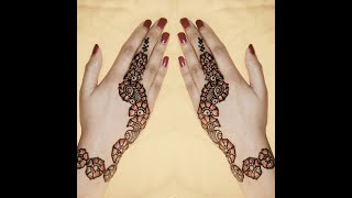 Most beautiful and simple mehendi design|unique mehndi design