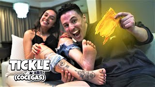 Tickling with Feathers!! | (Short Video) | Feet