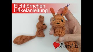 Häkelanleitung Eichhörnchen Taschenbaumler