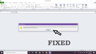 Excel Cannot Open The File Because The File Format or File Extension Is Not Valid | Excel_CannotOpen