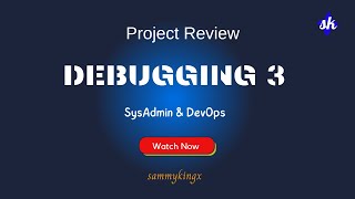 Web stack debugging 3 #debugging #alx