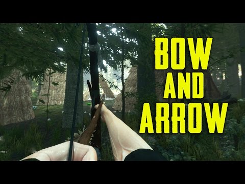 The Forest- How to make a Bow and Arrow