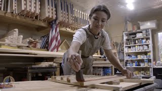 Hand Crafted Wood American Flags by Zegers Freedom Flags: Available At Saratoga Flag Co.