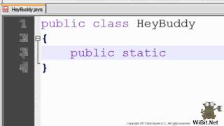 WiBit.Net Programming in Java - Introduction - Lab 1.3