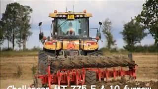 Challenger MT 775 E ploughing 2019