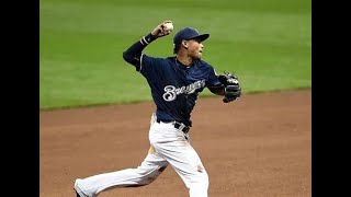 Orlando Arcia Best Defensive Highlights with Brewers