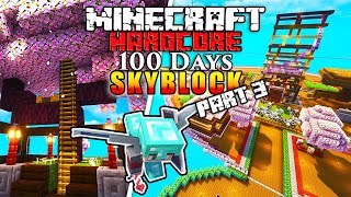 I Survived 100 Days in SKYBLOCK 1.20 in Minecraft Hardcore! (Part 3)