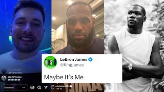 NBA Players React to Kyrie Irving Trade to Dallas Mavericks | Kyrie to Mavs Reactions