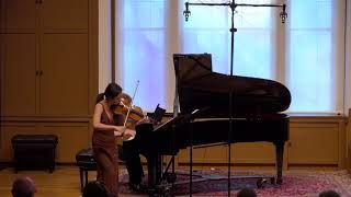 Grażyna Bacewicz: Partita for Violin and Piano, Movement I Prelude - Luosha Fang and Allegra Chapman