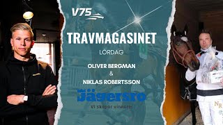 [Avsnitt 97] V75 Tips Jägersro 23/11 ∣ Travmagasinet med Bergman \u0026 Robertsson.