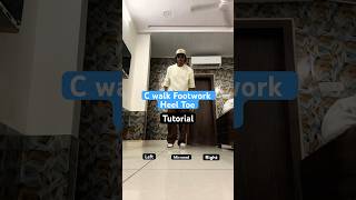 Cwalk footwork Heel Toe Tutorial #jddancetutorial #cwalk #cwalking