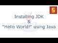 First lines of code in Java (Hello World!) | Learning to code in Java | Lesson 4 | Skuddly