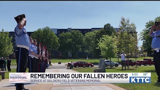 Rochester community remembers fallen heroes at Soldiers Field Veterans Memorial