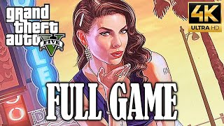 GRAND THEFT AUTO 5 (GTA 5) FULL GAME - Gameplay Movie Walkthrough | No Commentary【4K60ᶠᵖˢ】
