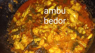 frog meat curry recipe(ambu bedor) 🐸#MG vlogger#