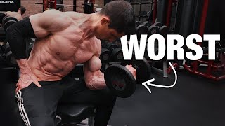 Biceps Exercises Ranked (BEST TO WORST!)