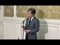 2024年1月4日　安住国対委員長　自由民主党・浜田国対委員長との会談後ぶら下がり